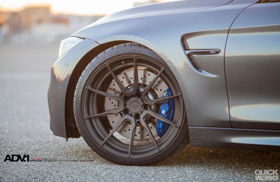  BMW M4 Coupe on ADV.1 Wheels (ADV10MV2CS) 2014 года  (фото 10 из 14)